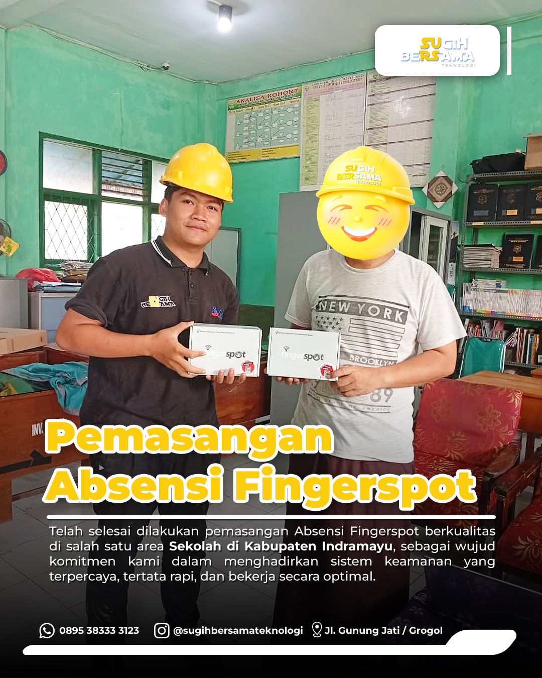 Absensi fingerspot Sekolah Indramayu