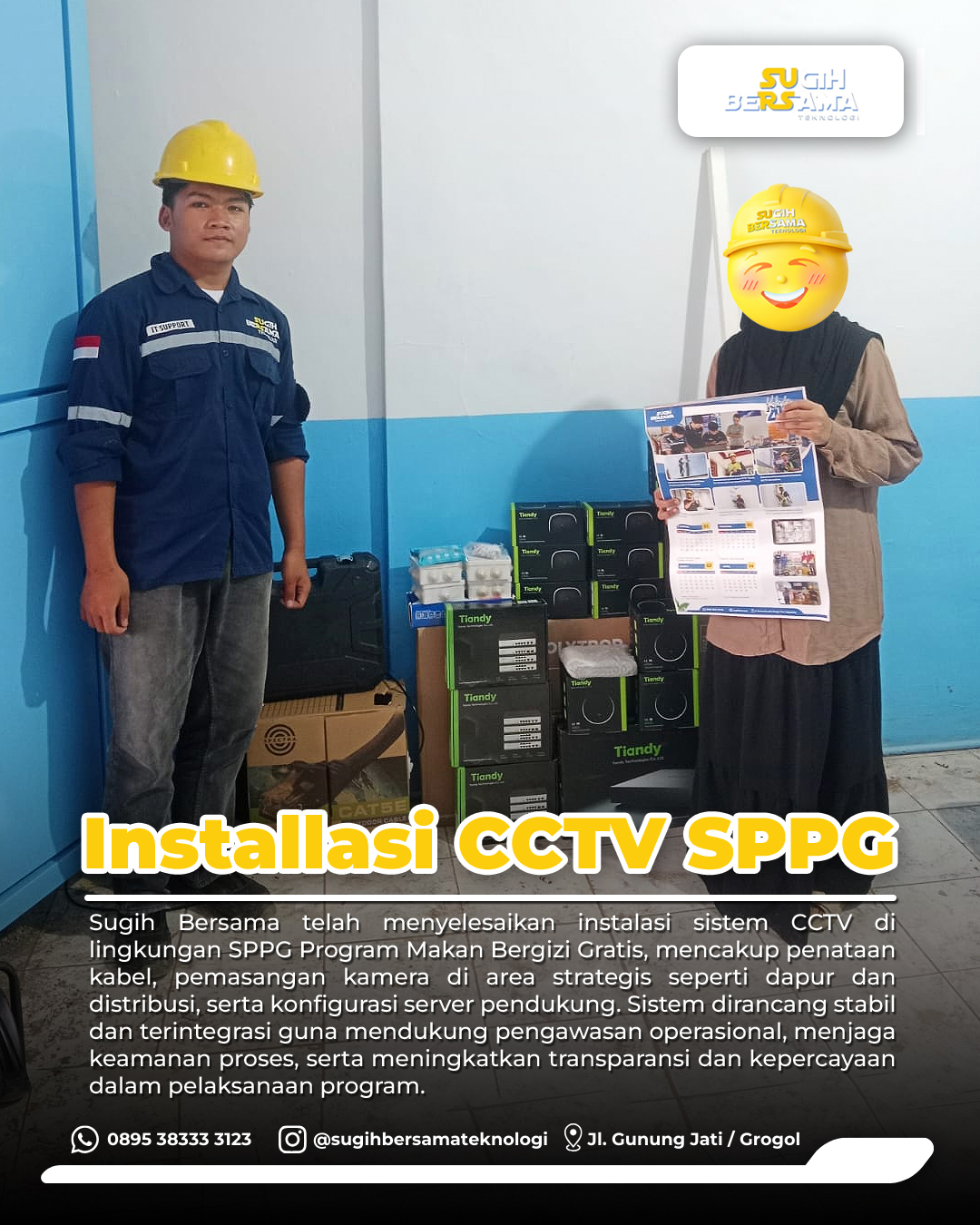 Instalasi CCTV SPPG